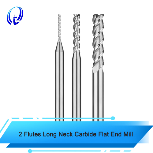 2 Flutes Carbide Flat End Mill for steel Milling Cutter