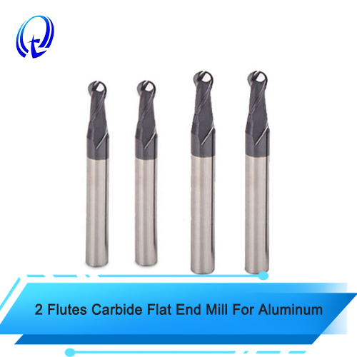 2 Flutes Carbide Ball Nose End Mill for Steel Milling Cutter