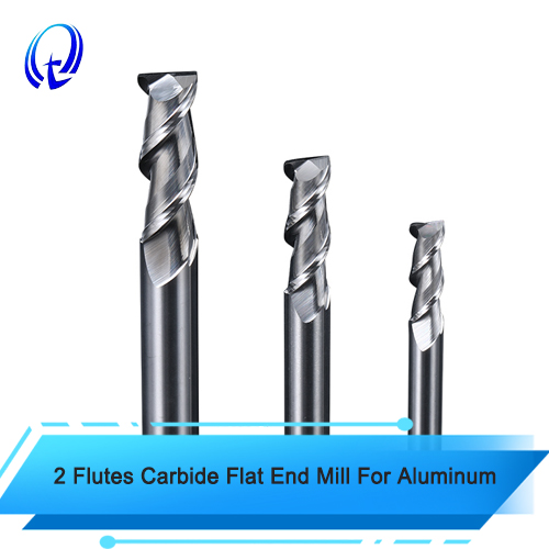 2 Flutes Carbide Flat End Mill for Aluminum Milling Cutter