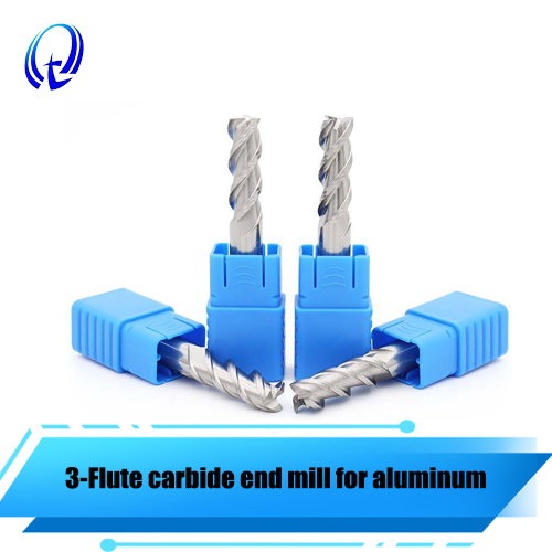 3 Flute Solid Carbide Flat End Mill For Aluminum Milling Cutter