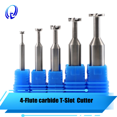 4 Flute Solid Carbide T-Slot Cutters End mill Milling Cutter
