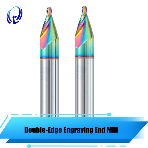 High-Detail Double-Edge Engraving End Mill