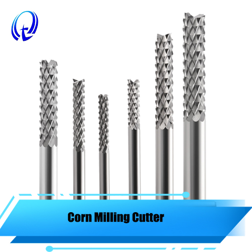 Carbide Corn Milling Cutter – Roughing End Mill for Aluminum, Wood & Plastic CNC Machining