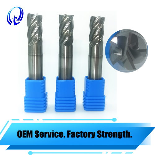 Solid Carbide 5-Flute Variable Pitch End Mill – Anti-Vibration for Steel & Stainless