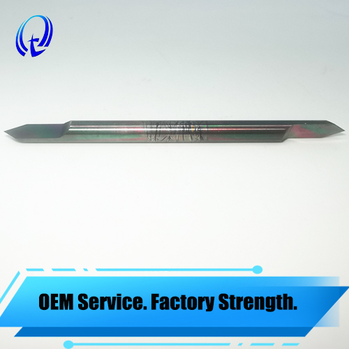 60° Double-End Carbide Conical Point Engraving Cutter | Dual Tip V-Bit for Precision Engraving