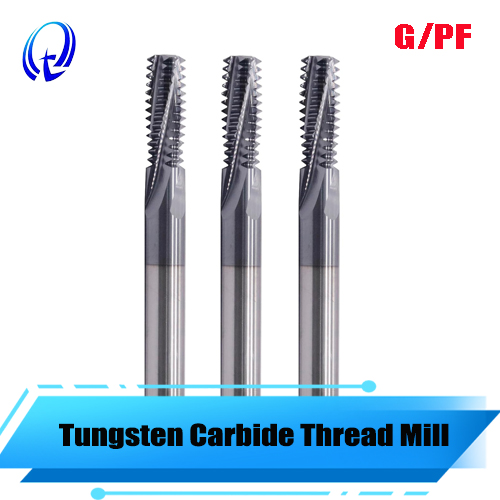 Solid Carbide BSPP (G / PF) Full Profile Thread Mill - TiAlCN Coated